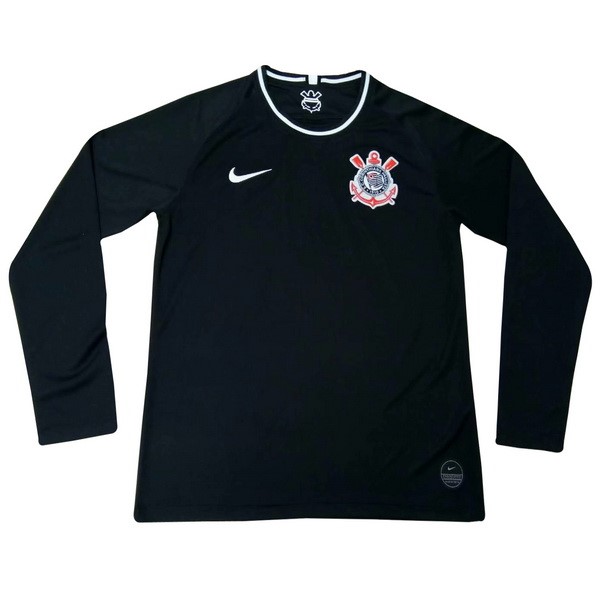 Camiseta Corinthians Paulista 2ª ML 2019/20 Negro